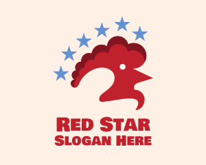 Red Rooster Stars logo design