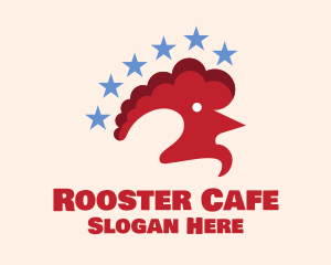 Red Rooster Stars logo design