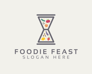 Fresh Hourglass Pantry logo design