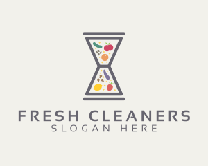 Fresh Hourglass Pantry logo design