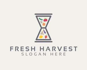 Fresh Hourglass Pantry logo design