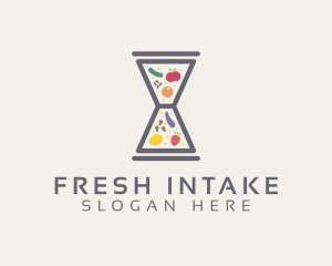 Fresh Hourglass Pantry logo design