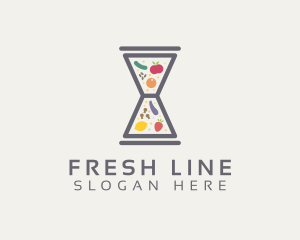 Fresh Hourglass Pantry logo design