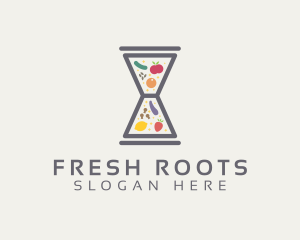 Fresh Hourglass Pantry logo design