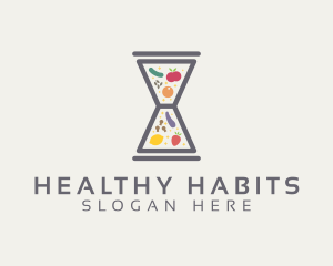 Fresh Hourglass Pantry logo design