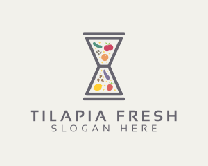 Fresh Hourglass Pantry logo design