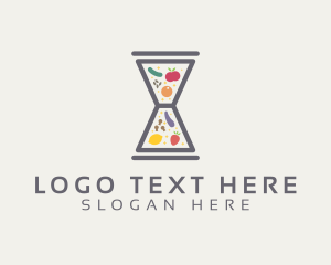 Foodie - Fresh Hourglass Pantry logo design