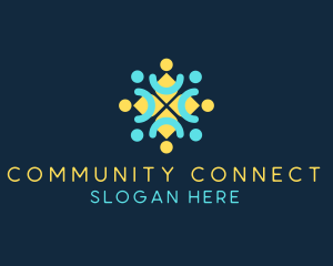 People Outreach Community logo design