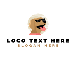 Veterinarian - Dog Sunglasses Veterinarian logo design