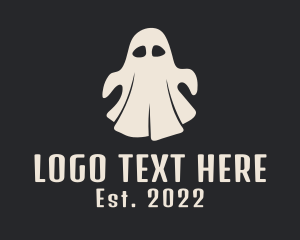 Spirit - Spooky Phantom Ghost logo design