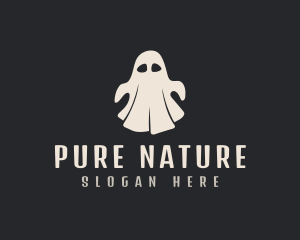 Phantom - Spooky Phantom Ghost logo design