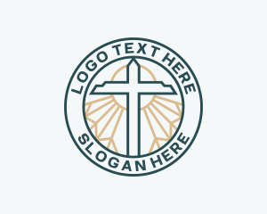 Funeral - Ministry Christian Religion logo design