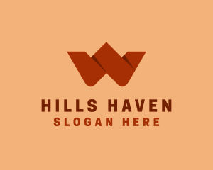 Hills - Mountain Peak Hiking logo design