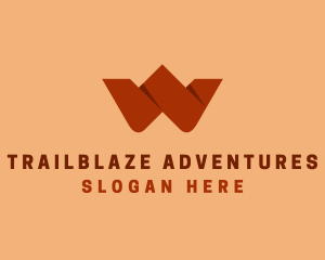 Hiking - Mountain Peak Hiking logo design