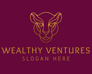 Prosperity - Elegant Wild Feline logo design