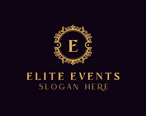 Event - Floral Wreath Event logo design