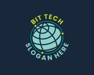 International Globe Tech  logo design