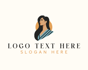 Lady - Woman Fashion Salon logo design