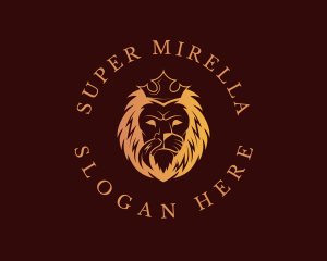Hunting - Monarch Wild Lion logo design