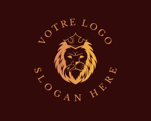 Safari - Monarch Wild Lion logo design