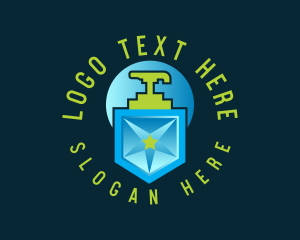 Hygiene - Star Shield Liquid Soap logo design