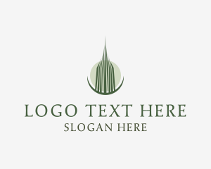 Institutional - Elegant Tower Building logo design