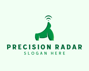 Radar - Gorilla Wifi Animal logo design