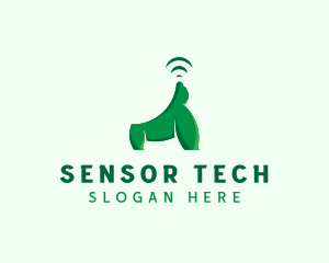 Sensor - Gorilla Wifi Animal logo design