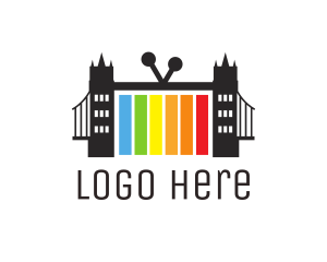 London Bridge TV  logo design
