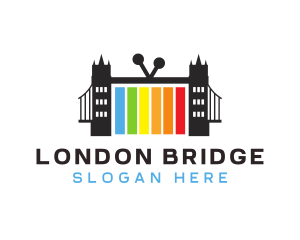 London - London Bridge TV logo design