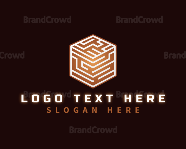 Digital Box Puzzle Logo