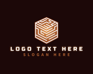 Business - Digital Box Puzzle logo design