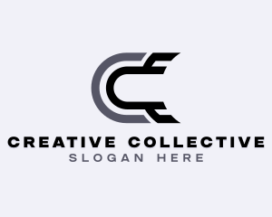 Digital Agency Letter C logo design