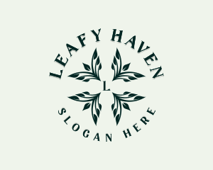 Sustainable Garden Leaves logo design