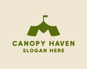 Canopy - Outdoor Camp Gazebo logo design