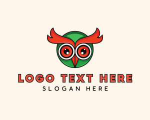 Sight - Bird Owl Animal logo design