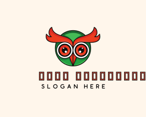 Owl - Bird Owl Animal logo design