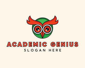 Professor - Bird Owl Animal logo design