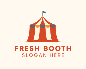 Booth - Circus Funfair Event logo design