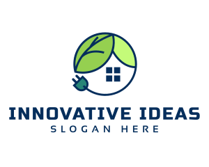 House Renewable Energy logo design