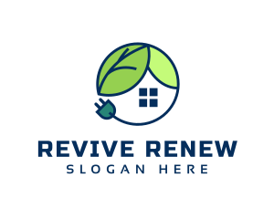 House Renewable Energy logo design