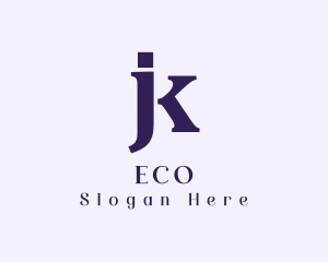 Vc Firm - Generic Professional Letter JK logo design