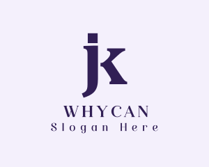 Realtor - Generic Professional Letter JK logo design