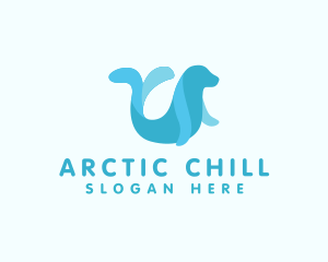 Arctic Seal Oceanarium logo design