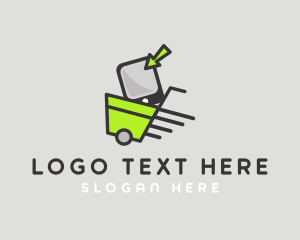 Shopping Cart - Computer Gadget Shopping logo design