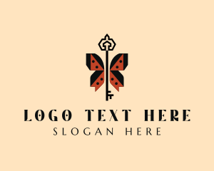 Event Organizer - Lifestyle Butterfly Key logo design