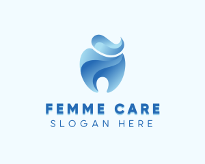 Toothpaste Dental Care logo design