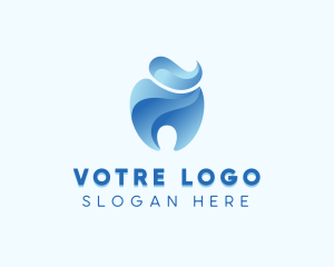 Clinic - Toothpaste Dental Care logo design