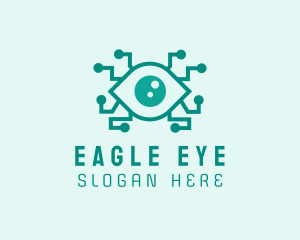 Tech Optical Eye logo design