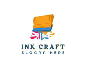 Creative Squeegee Ink logo design